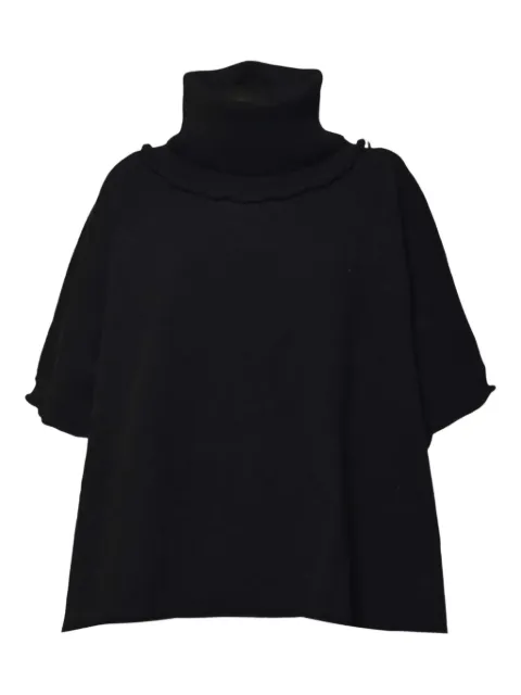 SOLOTRE roll-neck top Black M3F0047407