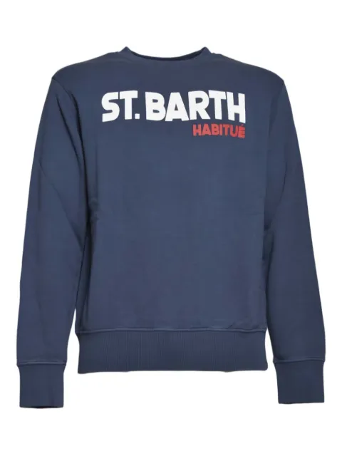 MC2 Saint Barth Soho crew-neck sweatshirt Blue SOH0004