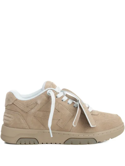 Off-White Out Of Office suede sneakers Neutrals OMIA189F25LEA0096161