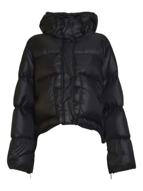 SOLOTRE hooded puffer jacket Black M1F0165A99