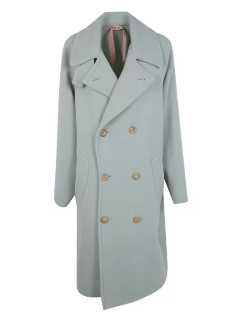Nº21 double-breasted wool coat Grey N0613100