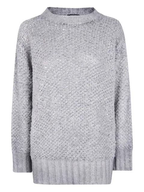 Avant Toi round-neck sweater Grey 225WD1423CSGVLH