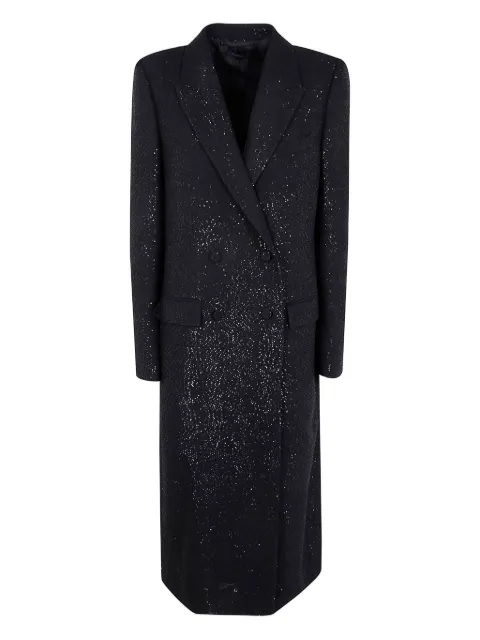 TOM FORD sequin-embellished coat Black CP1662FAX1629
