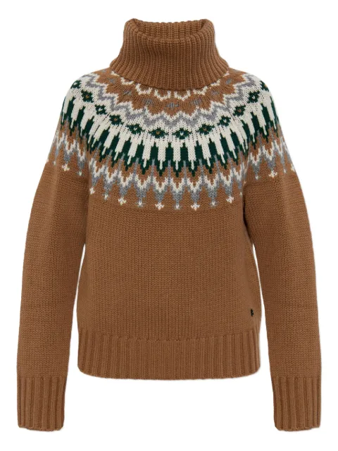 BOGNER Ingrid turtleneck sweater Brown INGRID186929764