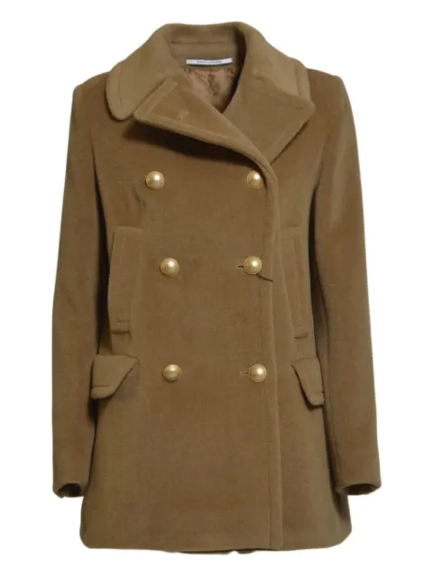 Tagliatore double-breasted button-fastening coat Brown BLANCHEE30007U25I028F731