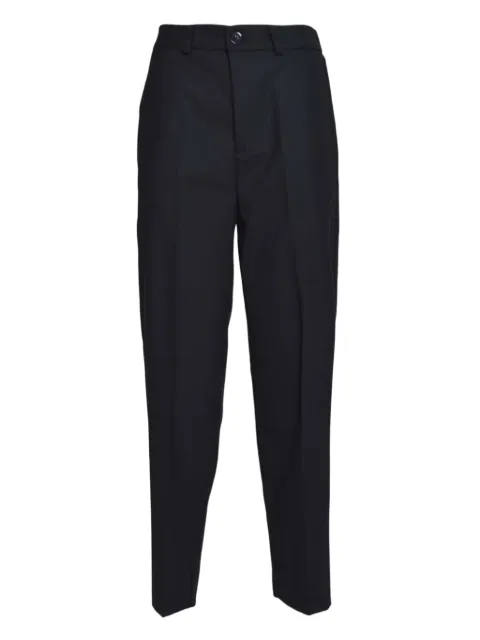 SOLOTRE belt-loops trousers Blue M1F015189S