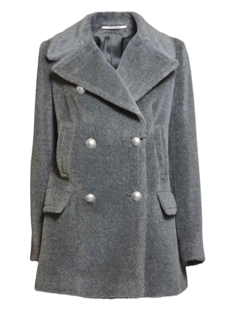 Tagliatore double-breasted coat Grey BLANCHED70013U25I175G1179
