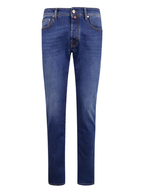 Jacob Cohën logo-patch jeans Blue JUMQE004056S3623