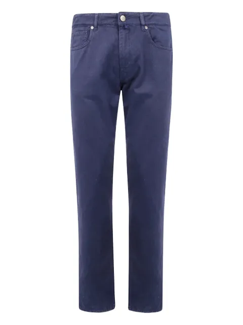 Incotex five-pocket trousers Blue R0006LJ0005