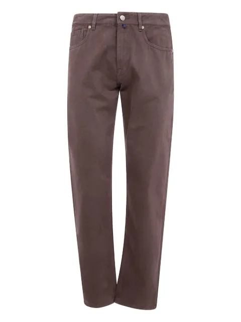 Incotex five-pocket trousers Brown R0006LJ0005