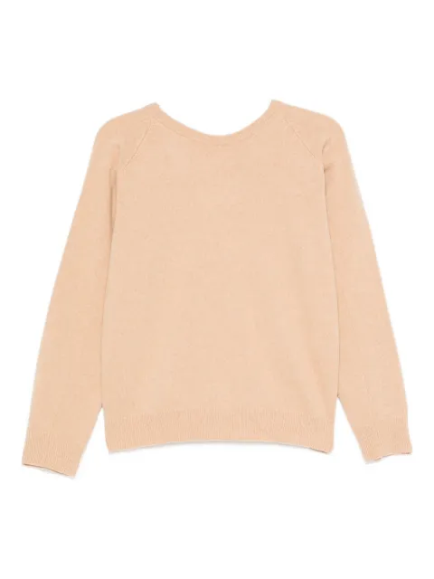 Maison Margiela wool knit top Neutrals S29HN0015M13179