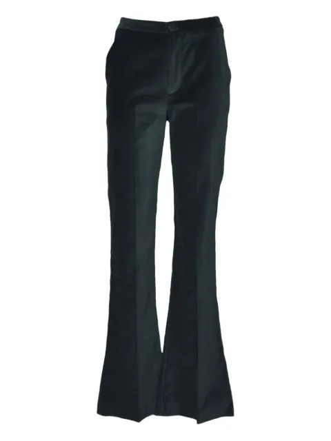 Merci flared trousers Green P393AFOREST