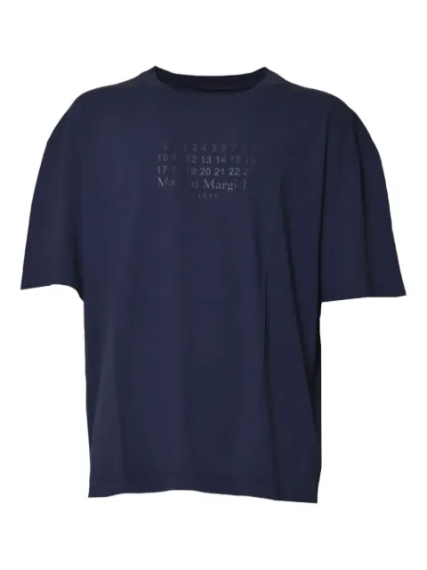Maison Margiela print T-shirt Blue S67GC0042S24575