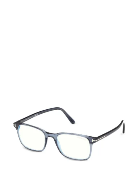 TOM FORD Eyewear rectangle-frame glasses Blue FT5831B