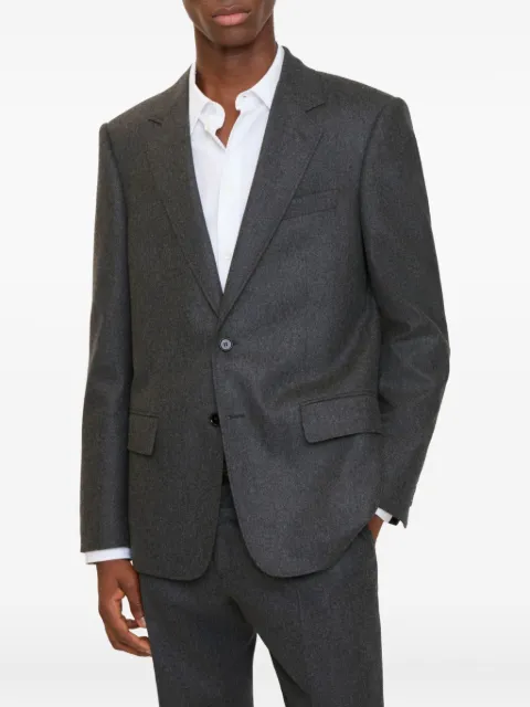 Burberry wool flannel tailored jacket Grey 8114708