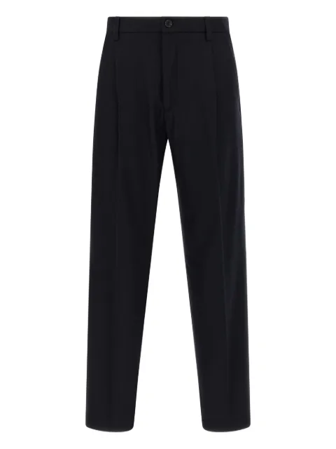 Department 5 Gin pintucks trousers Blue UP05151M2TS0136816