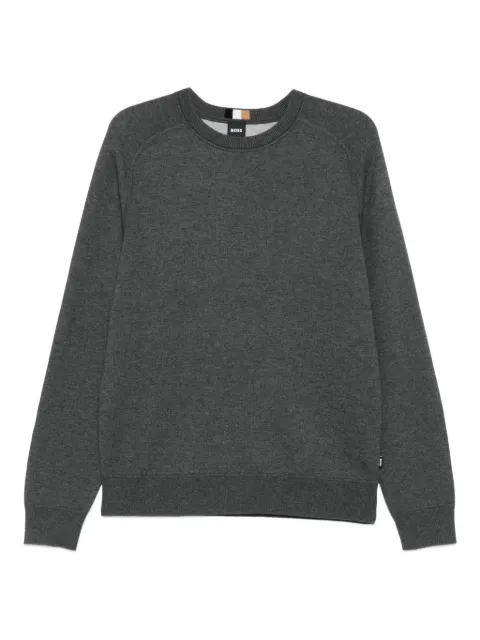 BOSS crew-neck sweatshirt Grey 50549977