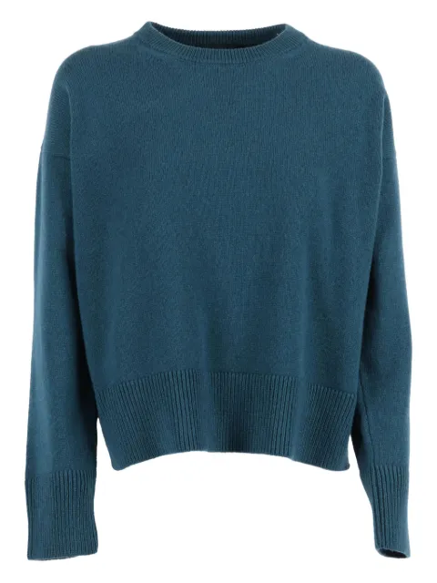 Filippo De Laurentiis crew-neck ribbed sweater Blue GC1MLOVERWC7R