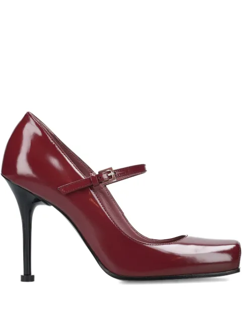 Premiata Marilyn square-toe pumps Red M7227MARILINWINEQUEEN