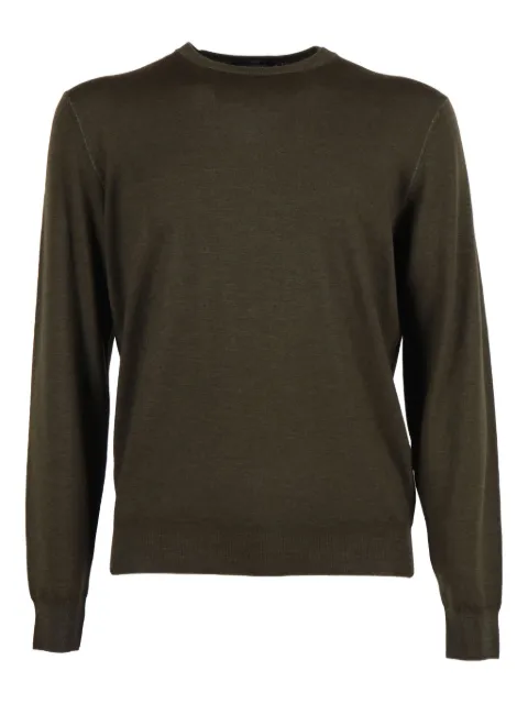 Filippo De Laurentiis crew-neck long-sleeve sweater Green GC1MLRM16RV
