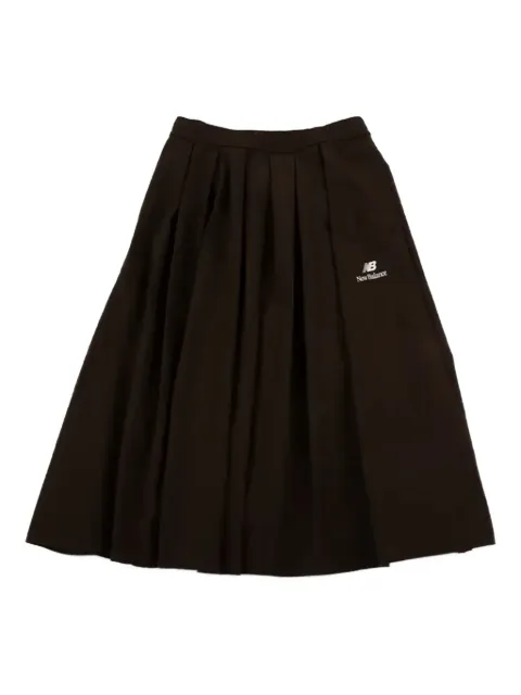 New Balance pleated midi skirt Brown WK53561RHE