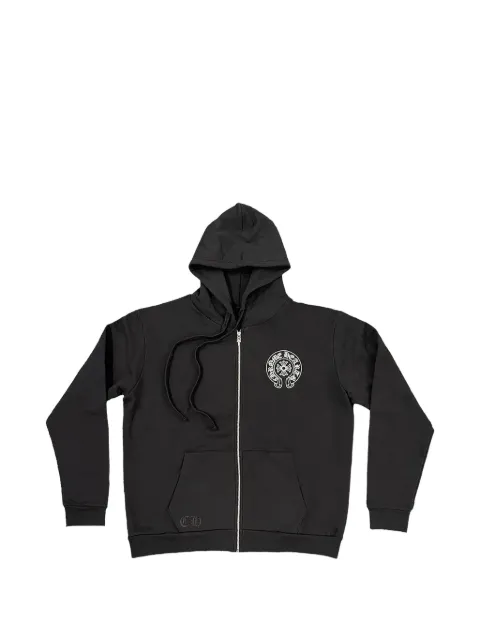 Chrome Hearts Las Vegas zip-up hoodie Black CHRM0311