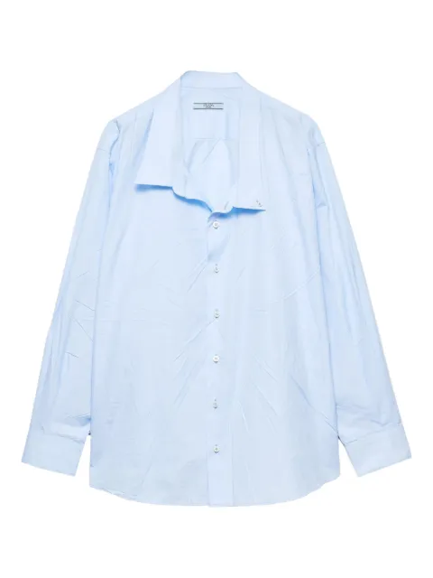 Prada poplin shirt Blue P480ISOOO1XV2