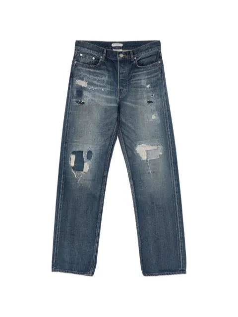 JW Anderson patchwork straight leg jeans Blue DT0117PG1853