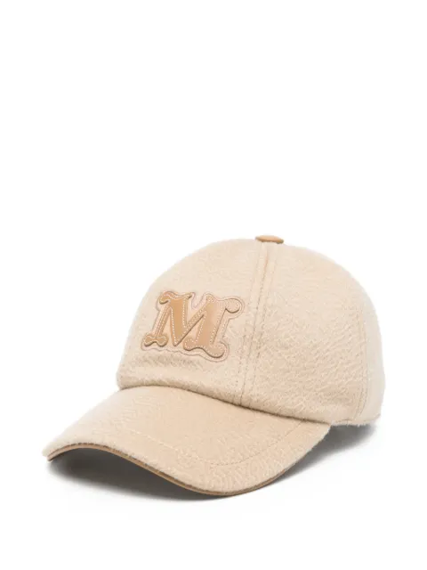 Max Mara applique baseball cap Neutrals 2614571031600