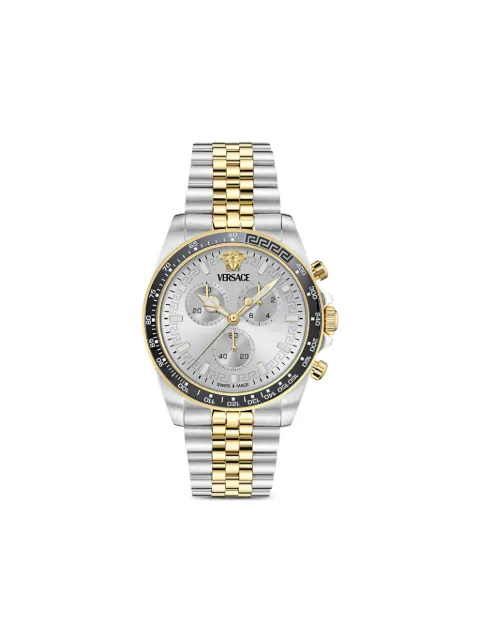 Versace round-face 43mm Silver VE0H00725