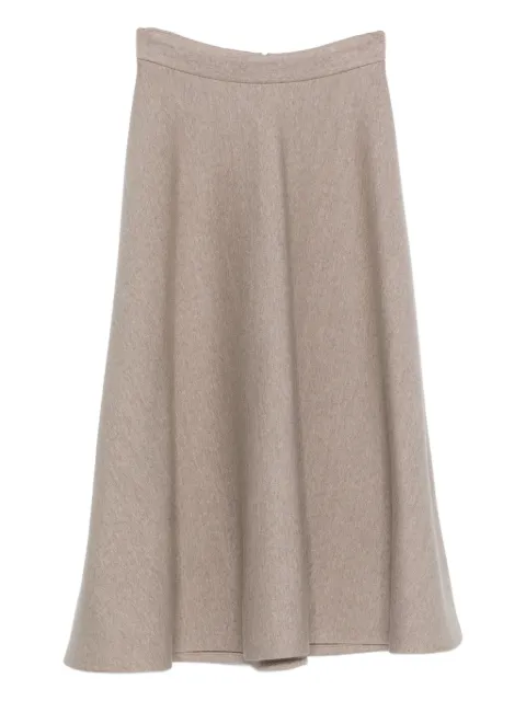 Max Mara Whisky A-line midi skirt Neutrals 2611771031600