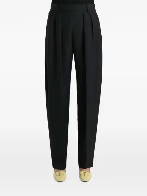 KHAITE Jude pinstripe trousers Blue 3183562