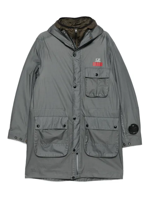 C.P. Company Mille hooded coat Grey 19CMOW215A110411G