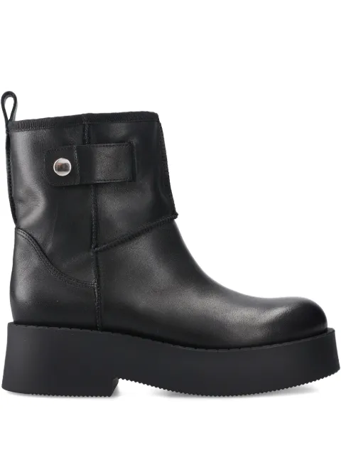 Premiata leather ankle boots Black M7143FATNEROFODMONTONENEROLUNA