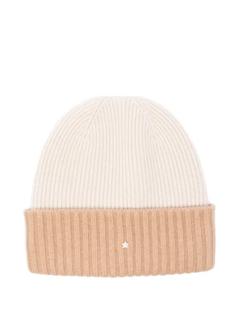 Lorena Antoniazzi ribbed-knit beanie Neutrals I25224CE07A2472