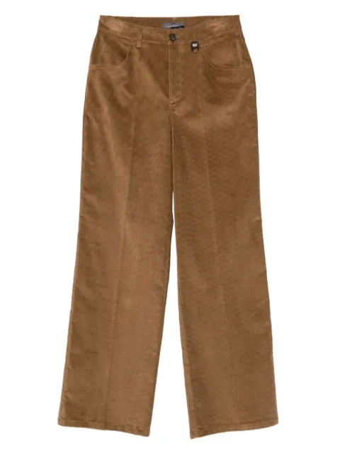 Lorena Antoniazzi corduroy trousers Brown I2550PA02A42450237