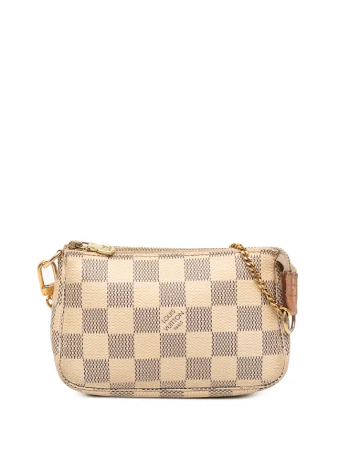 Louis Vuitton Pre-Owned 2013 Damier Azur Mini Pochette Accessoires handbag White A9Y1B87QEP3IQ30Y