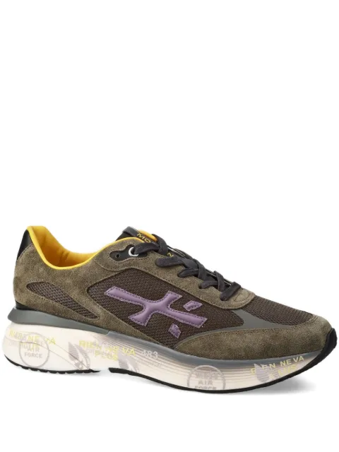 Premiata Moerun 7771 logo platform sneakers Green MOERUN7771