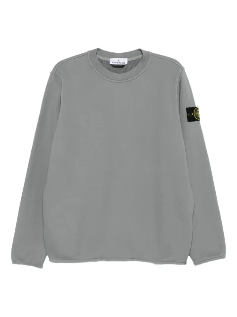 Stone Island Compass-motif sweatshirt Grey K2S156100077S0185