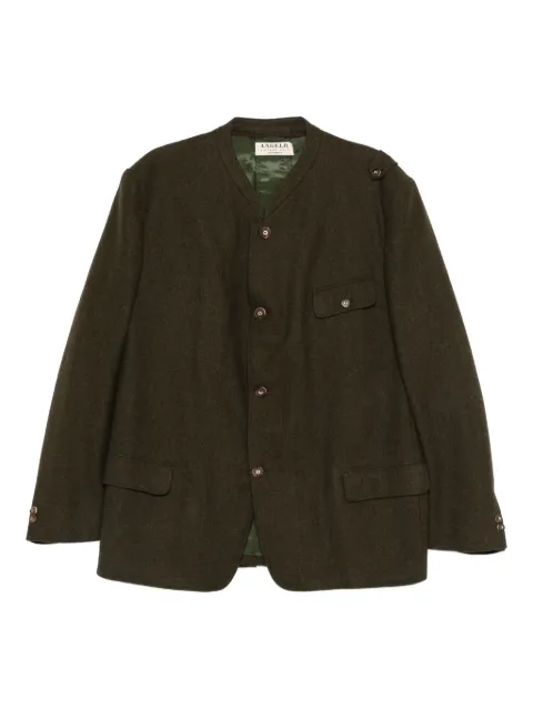 A.N.G.E.L.O. Vintage Cult 1990s wool bomber jacket Green AN350HN