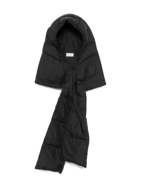 Moncler hooded scarf Black K20933C00029597YW