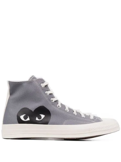 Comme Des Garçons Play x Converse high-top sneakers Grey AZK1220011