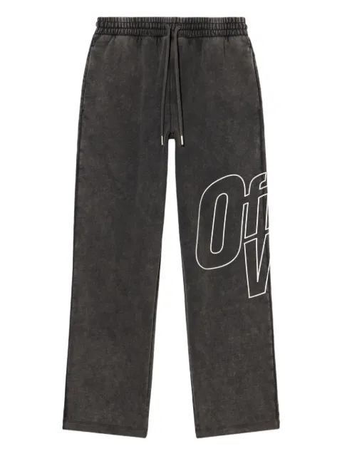 Off-White Outline Arrow track pants Black OMCH05AF25FLE0011301