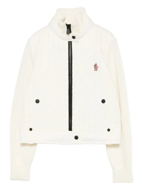 Moncler Grenoble panelled jacket White K20989B00014M1131