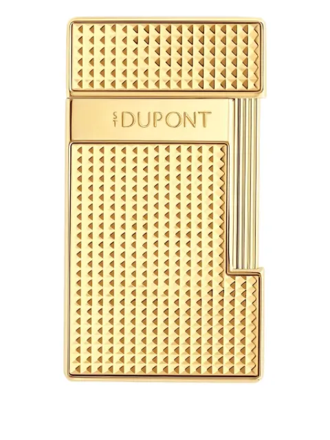 S.T. Dupont Slimmy diamond-head lighter (6.7cm x 3.7cm) Gold 028119