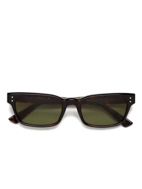Marni Eyewear Floosa rectangle-frame sunglasses Brown CCM