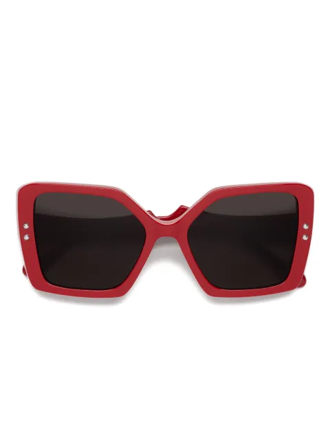 Marni Eyewear Nimrela rectangle-frame sunglasses Red XVY