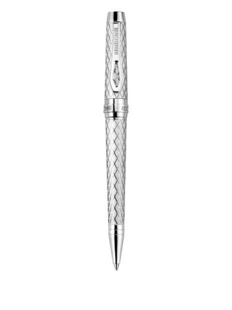 Roberto Cavalli diamond-pattern pen Silver RCPN00020800