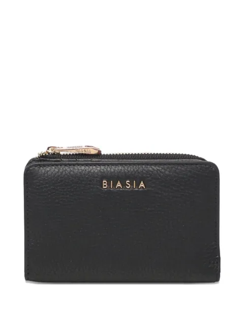 BIASIA logo-lettering wallet Black BIPP9FF251NERO
