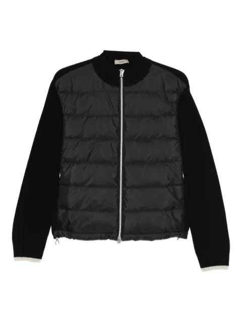 Herno padded zip cardigan Black MP000152D70100